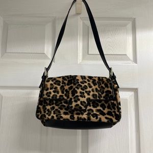 Villager Leopard Purse
